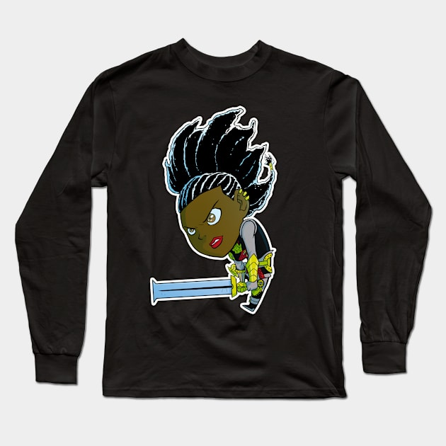 Chibi Marki Long Sleeve T-Shirt by mwattsfsk